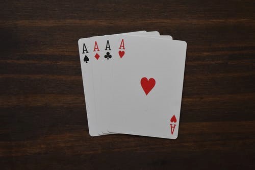 fyra spelkort i poker